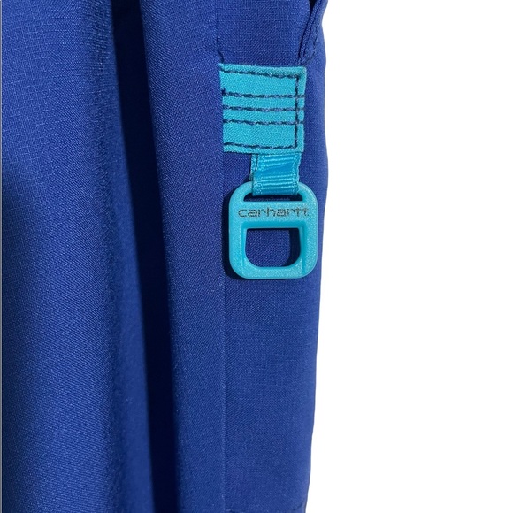 Carhartt womens plus size scrub pants drawstring waist blue size 2XL. - Picture 9 of 9
